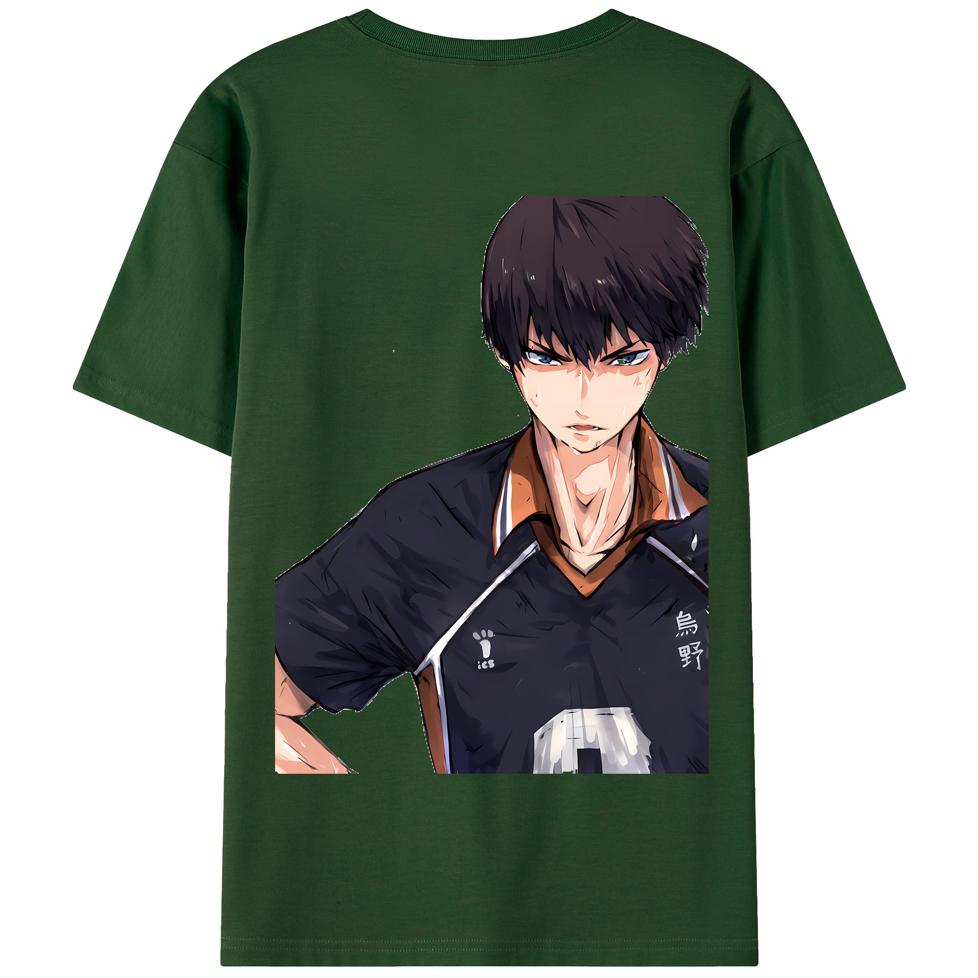 （画像用） ハイキュー!! Haikyu!! 綿100％半袖Tシャツ（背面プリント）